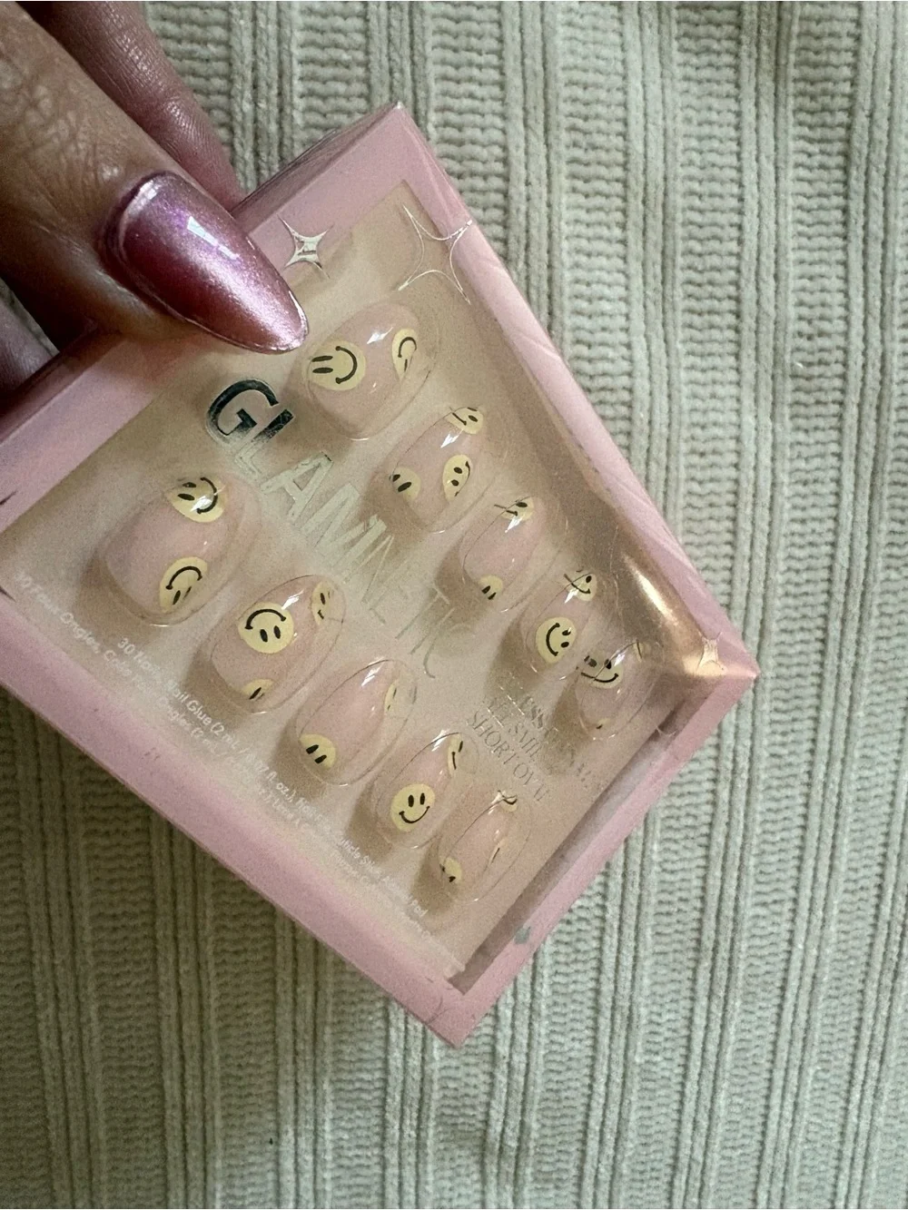 Glamnetic set pink